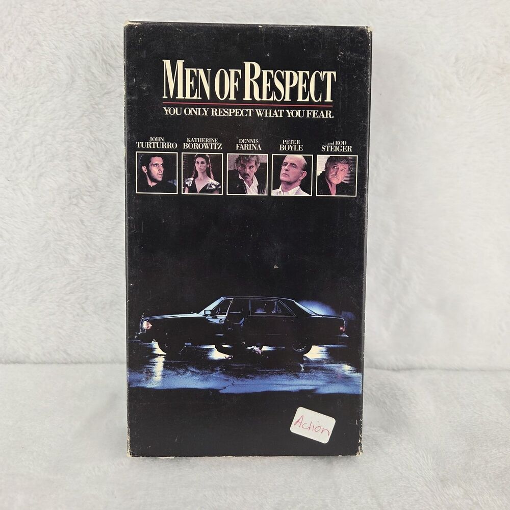 Men Of Respect VHS 1990 RCA Columbia Home Video John Turturro